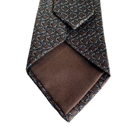 Hermes Gray Authentic 100% Silk Tie - Picture 5 of 6